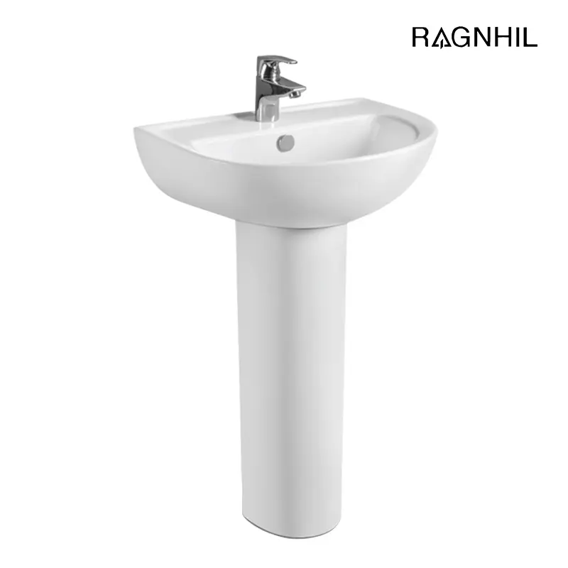China Manufacturer of Versatile Bathroom Pedestal Wash Basin Options