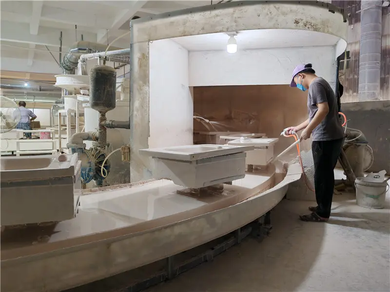 Basin Glazing1