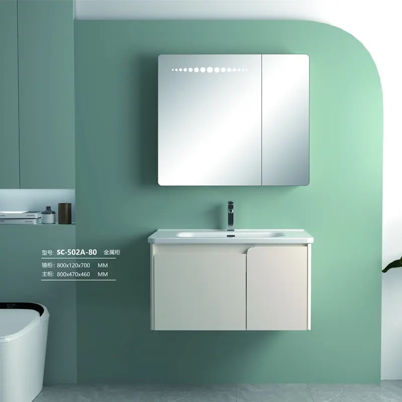 Small space storage savior: the great role of bathroom cabinets and basins