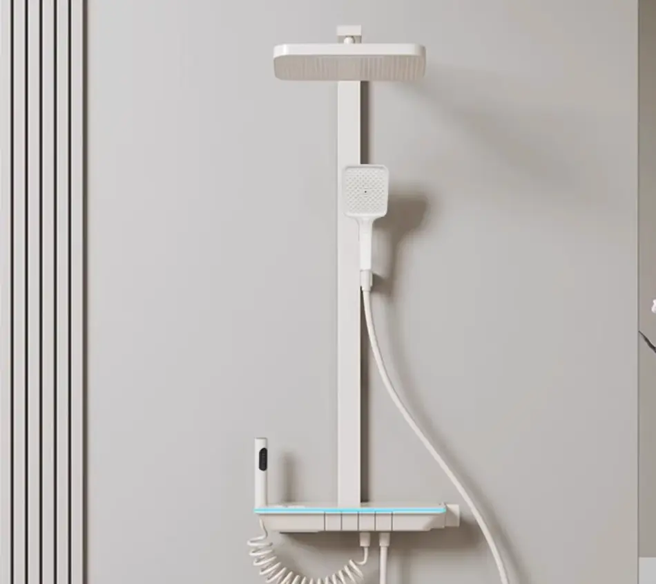 Smart Bathroom Innovation: Piano-Key Showerheads Emerge as Market Sensation, Merging Technology and Artistry