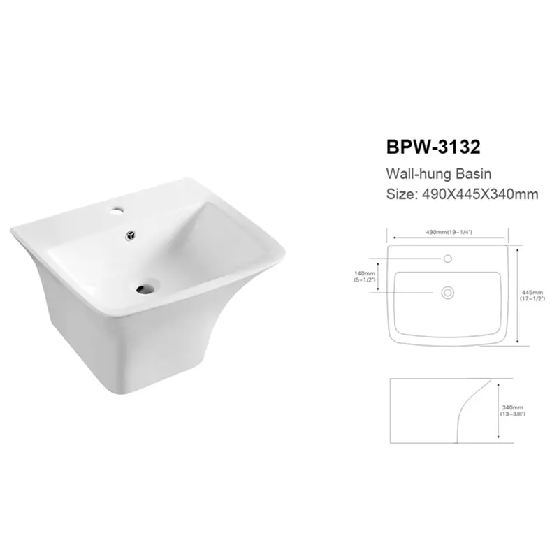 For Small Bathroom Vitreous...